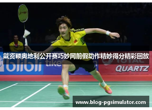 戴资颖奥地利公开赛巧妙网前假动作精妙得分精彩回放
